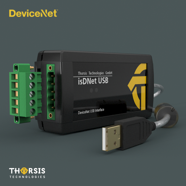 Flexibles DeviceNet USB Interface für mobile Ankopplung an DeviceNet-Netzwerke