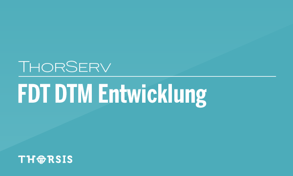 Thorserv_FDT DTM Entwicklung